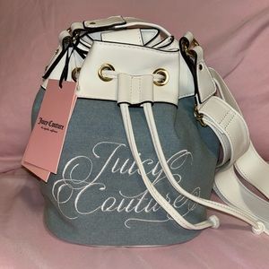 Juicy Couture Denim Juicy Beach Couture Crossbody NWT